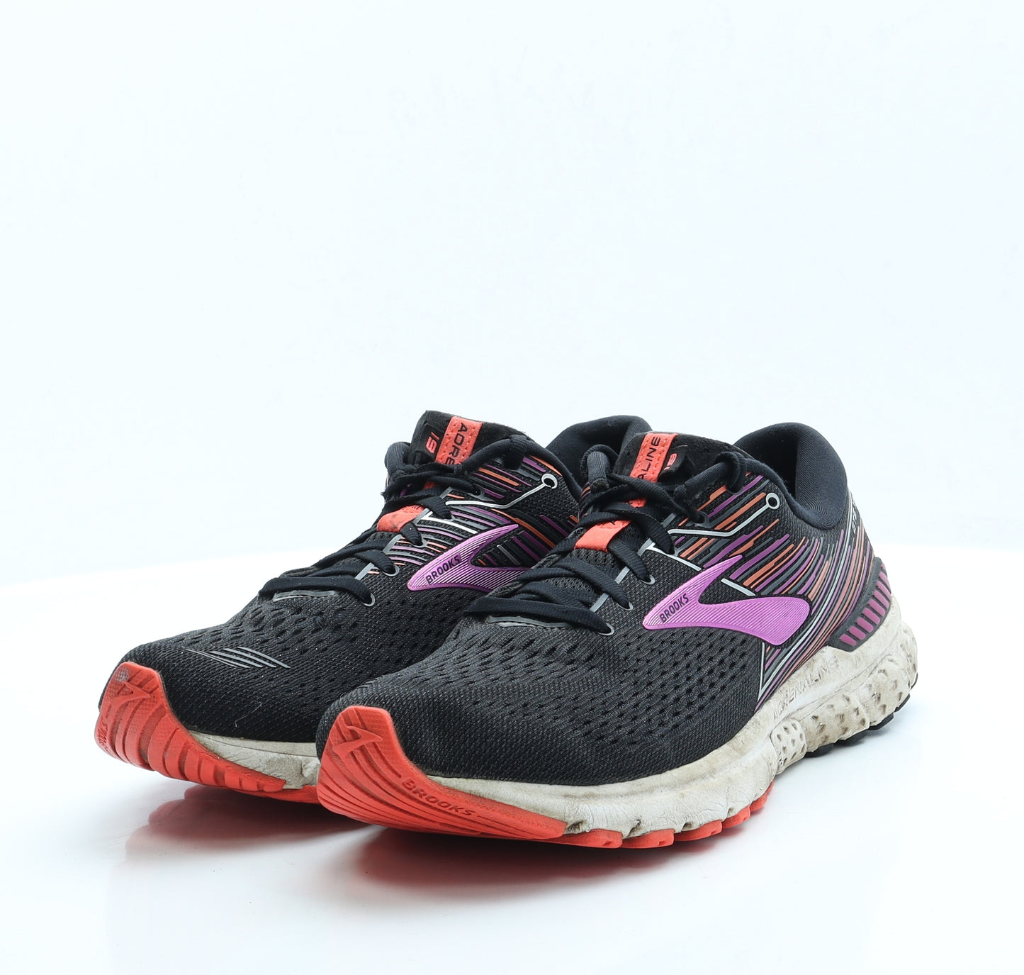 Brooke Mens Black Fabric Trainer UK 9