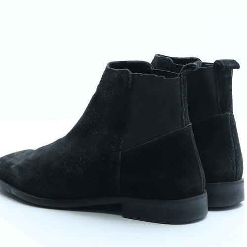 ASOS Womens Black Polyester Bootie Boot UK 5