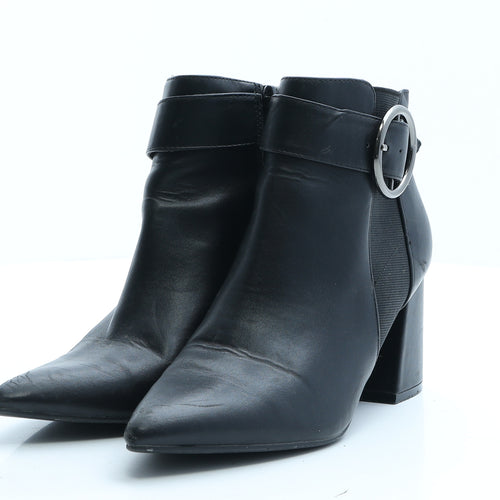 Dorothy Perkins Womens Black Polyester Bootie Boot UK 5 EUR 38