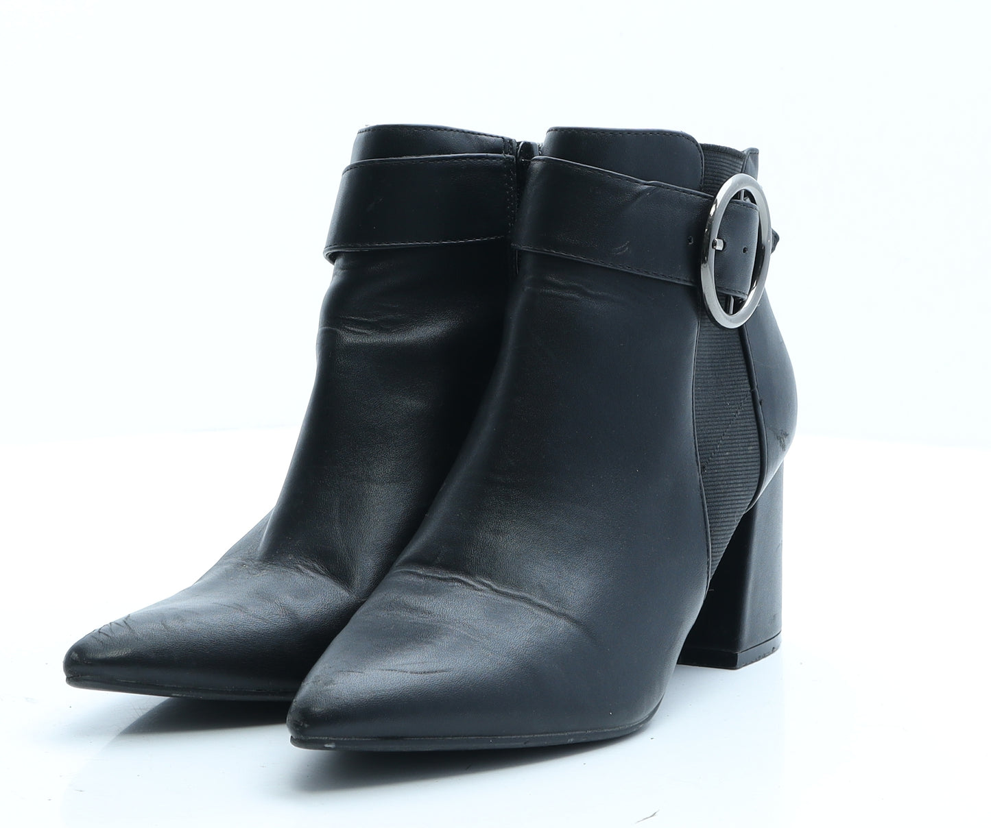 Dorothy Perkins Womens Black Polyester Bootie Boot UK 5 EUR 38