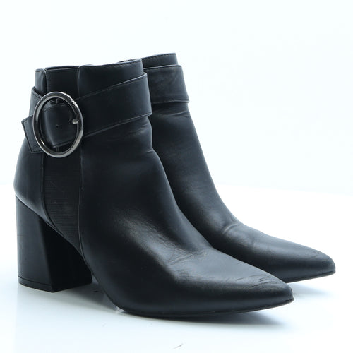 Dorothy Perkins Womens Black Polyester Bootie Boot UK 5 EUR 38