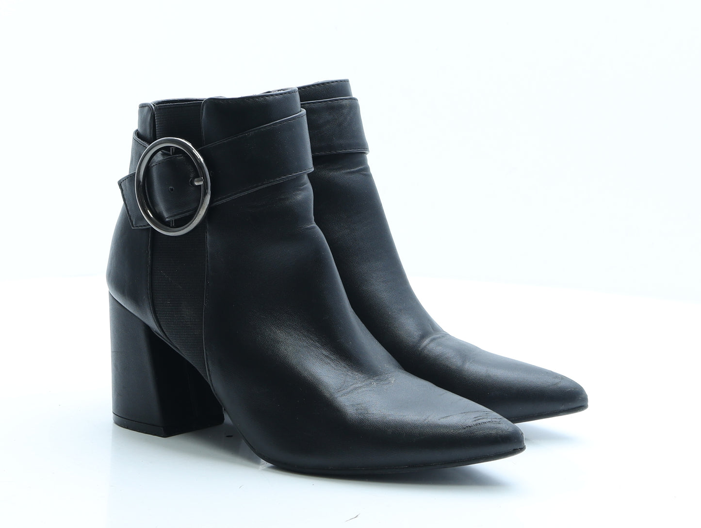 Dorothy Perkins Womens Black Polyester Bootie Boot UK 5 EUR 38