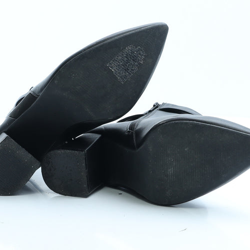 Dorothy Perkins Womens Black Polyester Bootie Boot UK 5 EUR 38