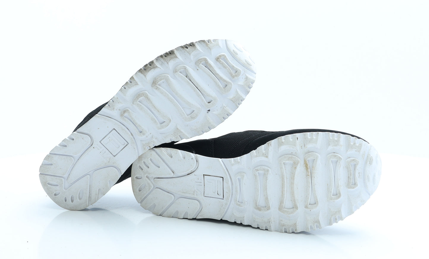 FILA Mens Black Polyester Trainer UK 8 EUR 42