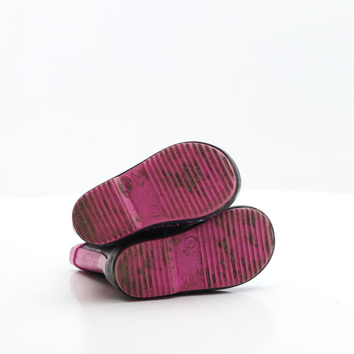 Peppa Pig Girls Multicoloured Rubber Wellies Boot UK 3