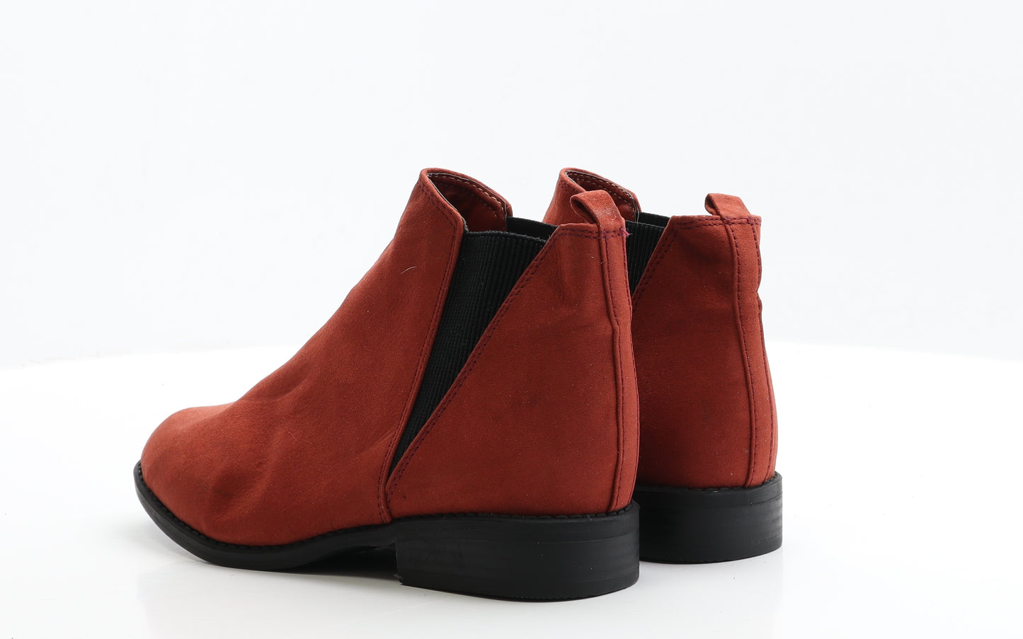 Primark Womens Brown Faux Suede Chelsea Boot UK 5 EUR 38