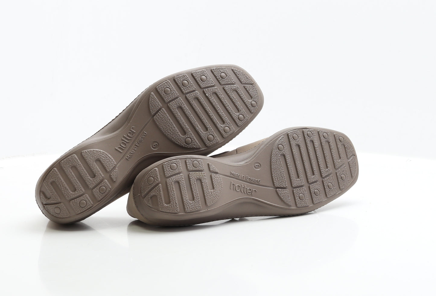 Hotter Womens Beige Polyester Flat UK 6 EUR 39