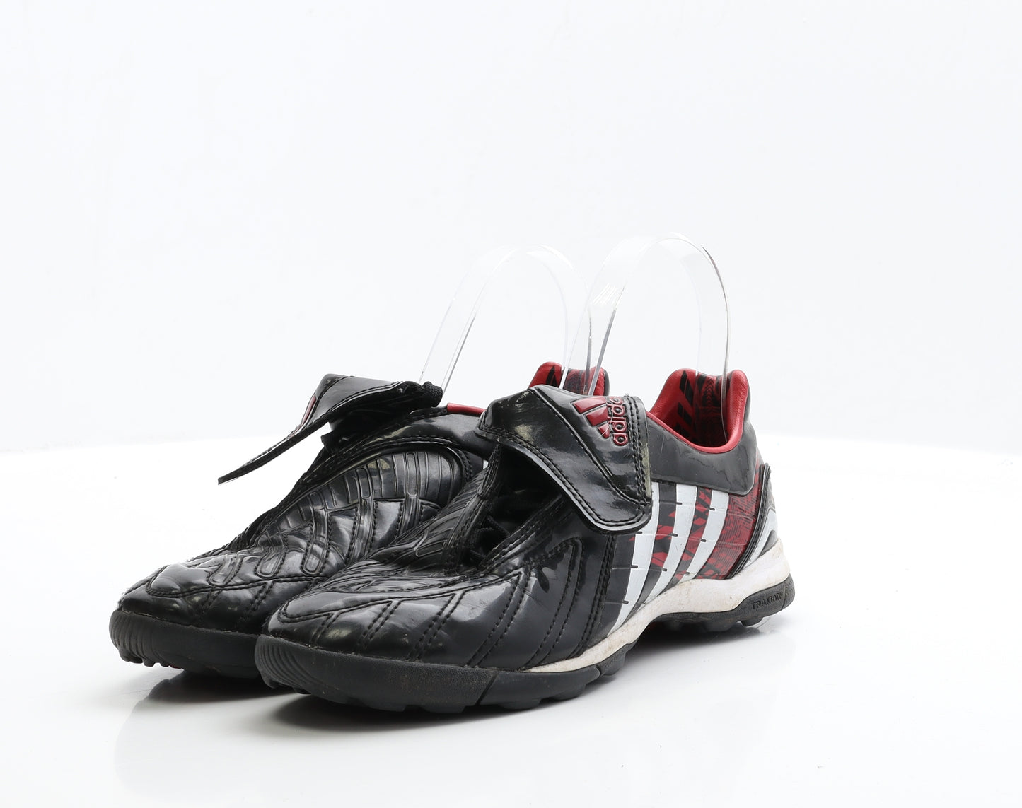 adidas Boys Black Polyester Trainer UK 4 - Predator Champions League