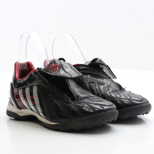 adidas Boys Black Polyester Trainer UK 4 - Predator Champions League