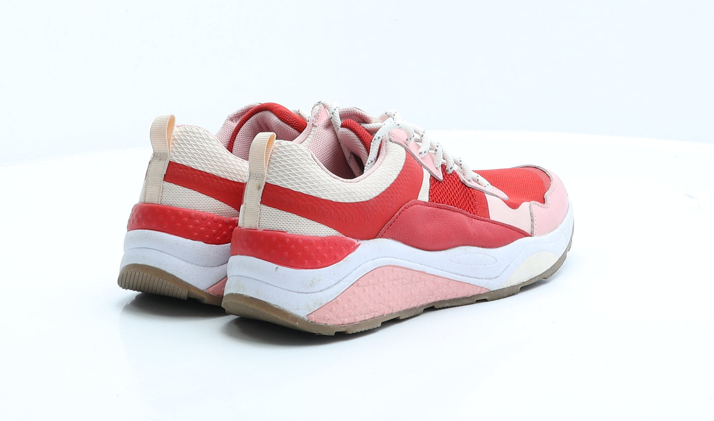 Marks and Spencer Womens Multicoloured Polyester Trainer UK 3 EUR 36