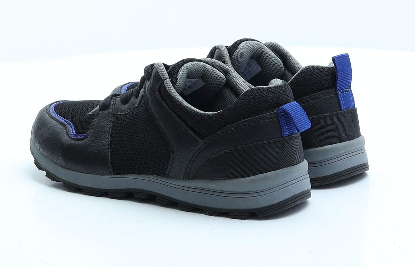 Marks and Spencer Boys Black Polyester Trainer UK 1 EUR 33