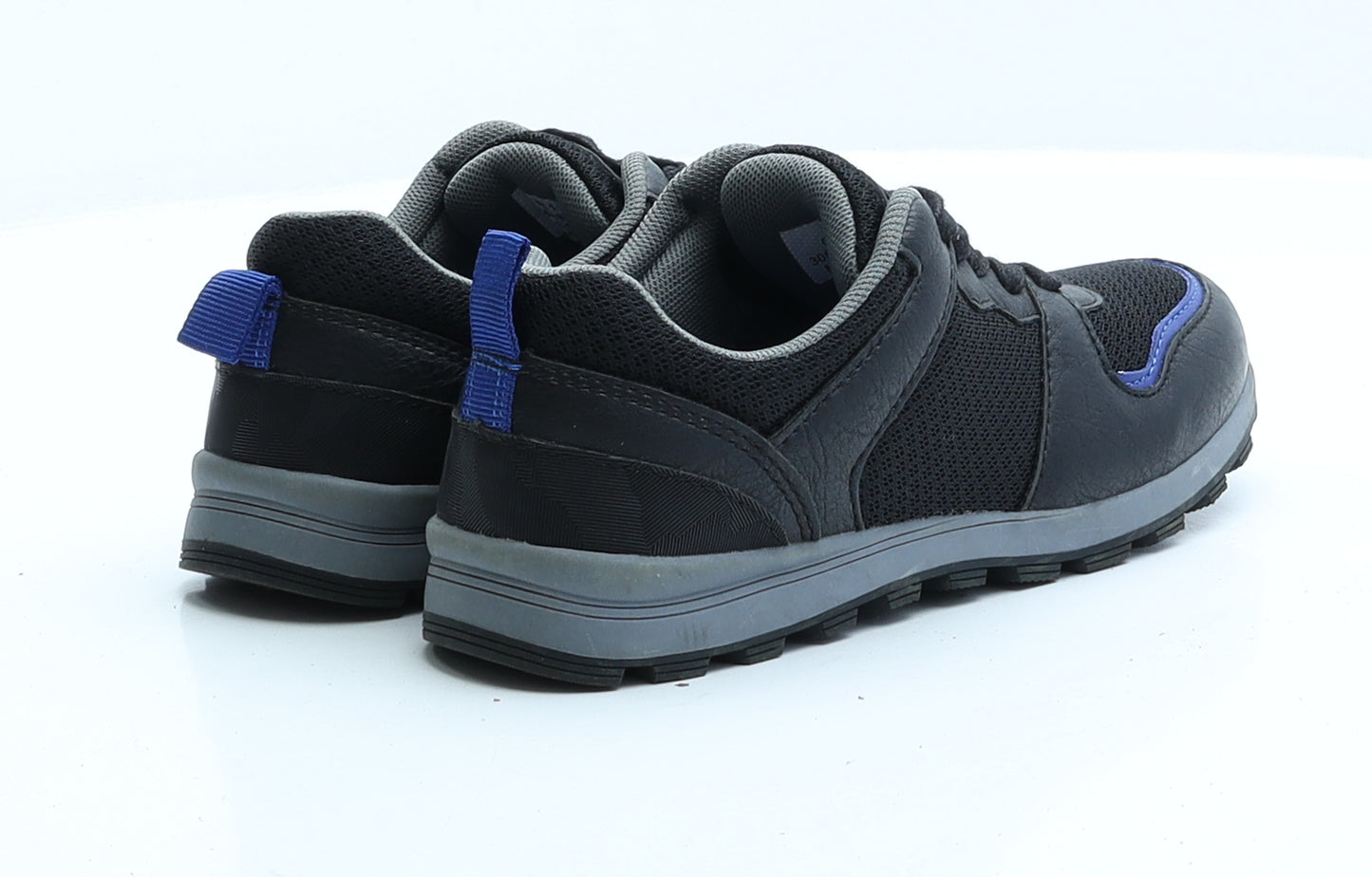 Marks and Spencer Boys Black Polyester Trainer UK 1 EUR 33