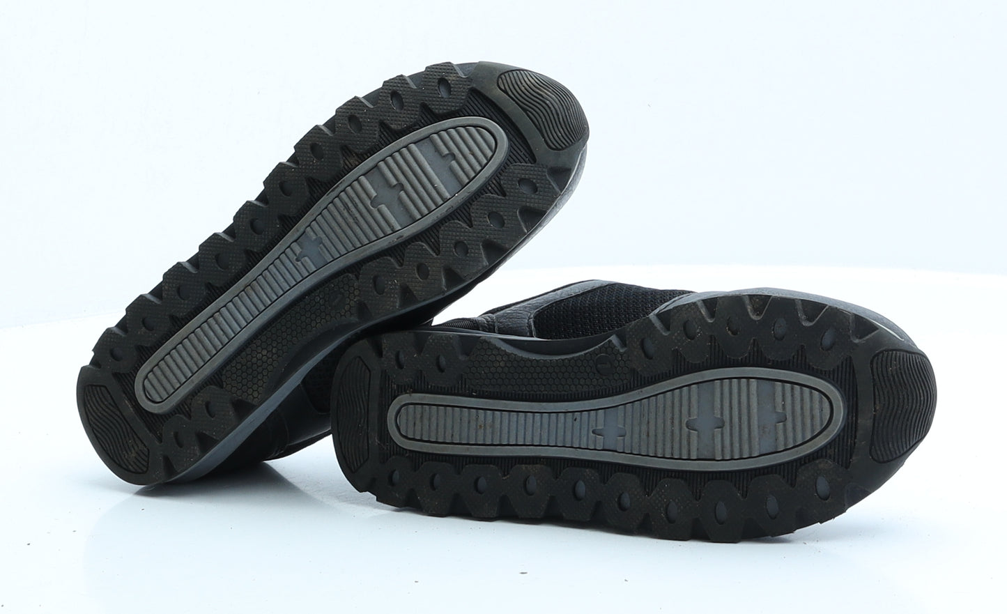 Marks and Spencer Boys Black Polyester Trainer UK 1 EUR 33