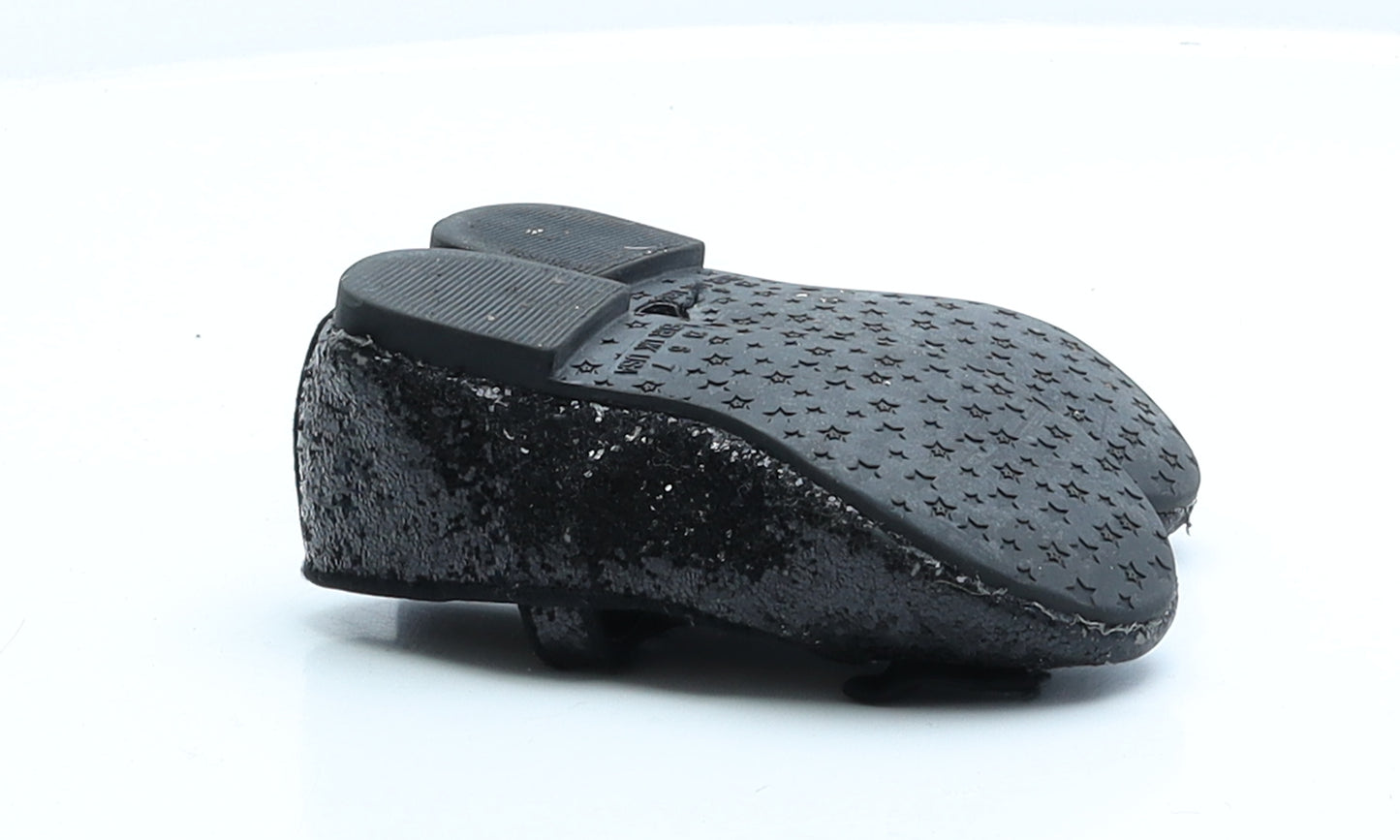 Primark Girls Black Polyester Ballet Flat UK 6 EUR 23