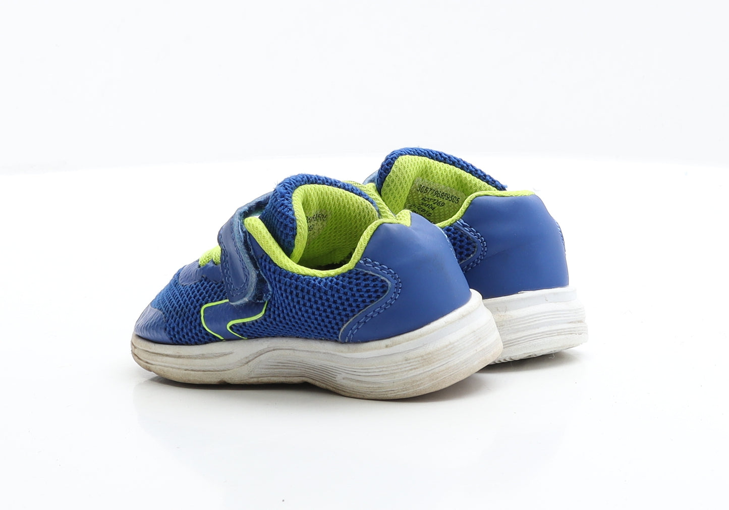 George Boys Blue Polyester Trainer UK 5 EUR 22 - Lace up