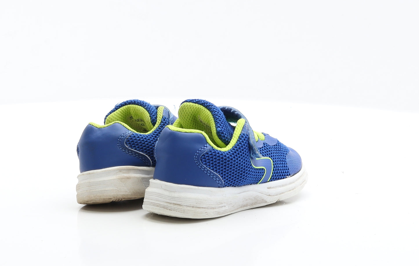 George Boys Blue Polyester Trainer UK 5 EUR 22 - Lace up