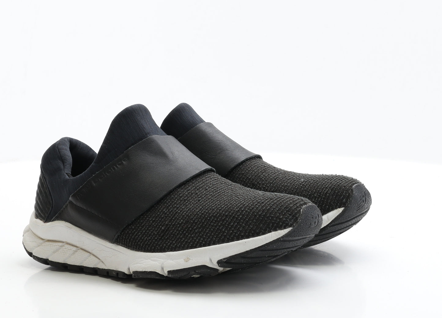 New Balance Womens Black Polyester Trainer UK 6 EUR 39