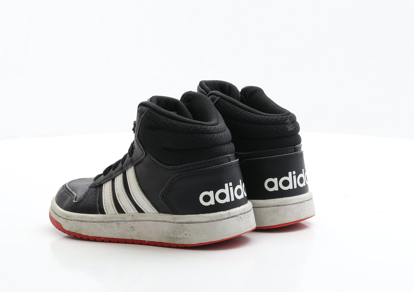adidas Boys Black Polyester Trainer UK 11