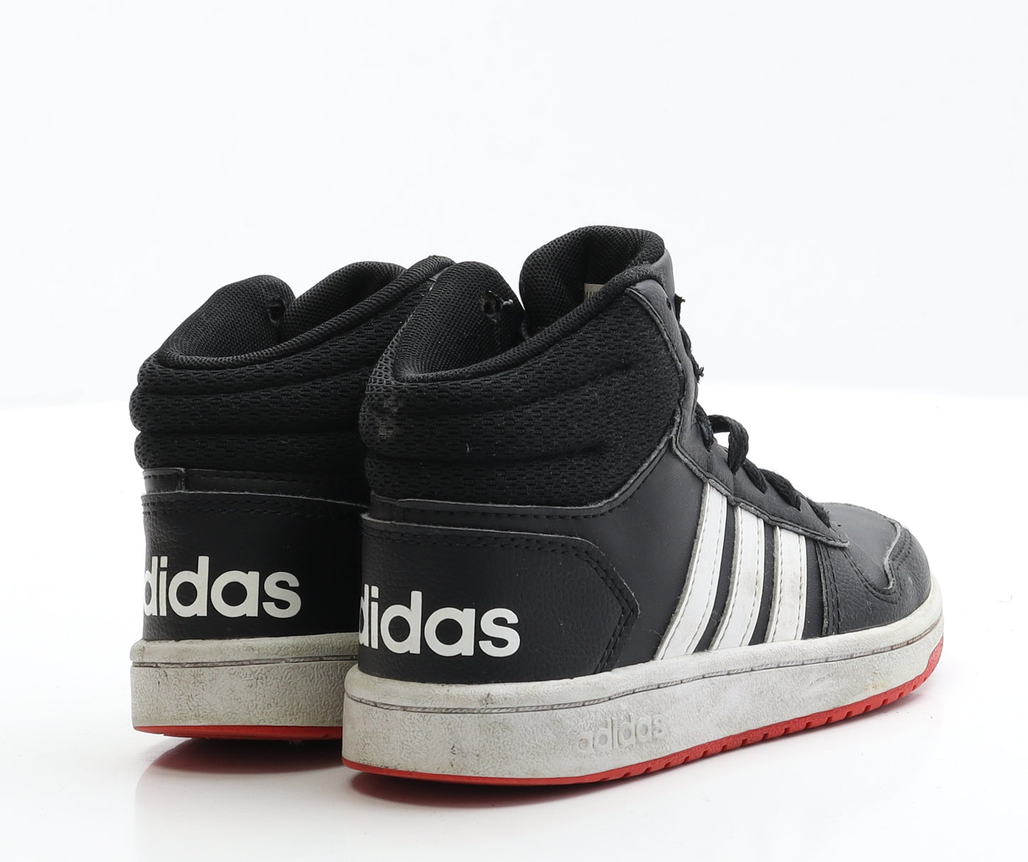 adidas Boys Black Polyester Trainer UK 11