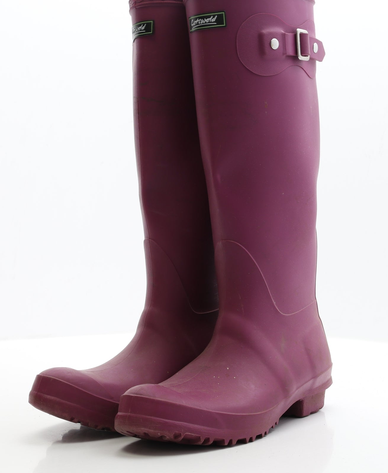 Cotswold Womens Purple Rubber Wellies Boot UK 6 EUR 39