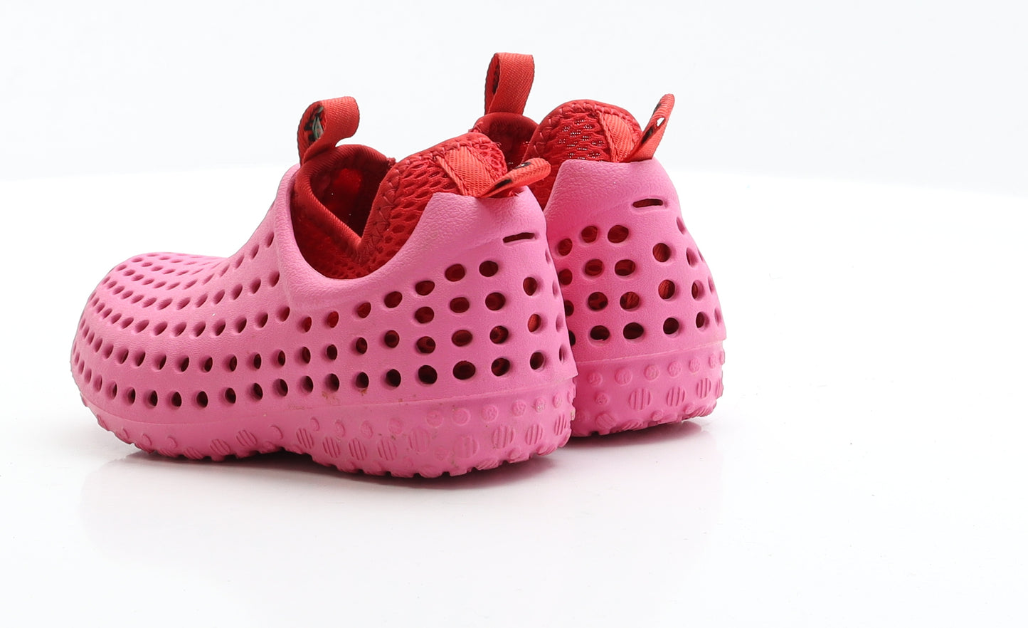 Ccilu Girls Pink Polyester Slip On Flat UK 8.5 EUR 26 - Aqua Shoes