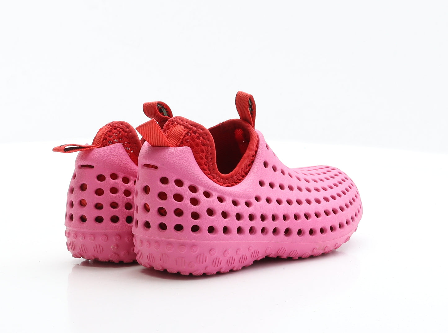 Ccilu Girls Pink Polyester Slip On Flat UK 8.5 EUR 26 - Aqua Shoes