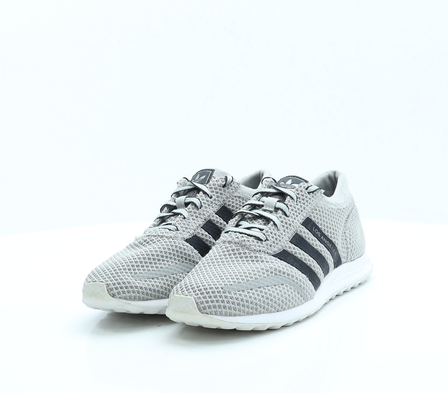 adidas Womens Grey Polyester Trainer UK 6