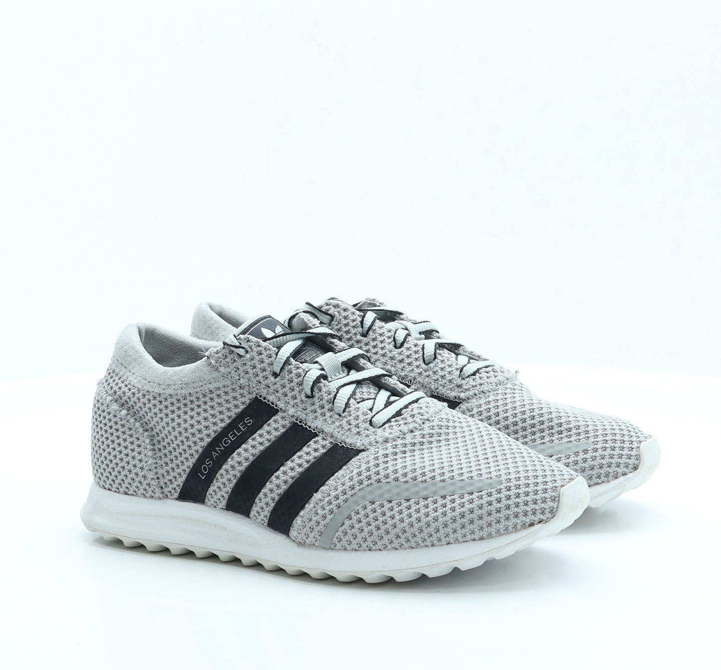 adidas Womens Grey Polyester Trainer UK 6
