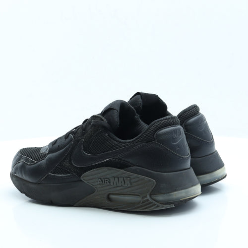 Nike Air Max Mens Black Fabric Trainer UK 7