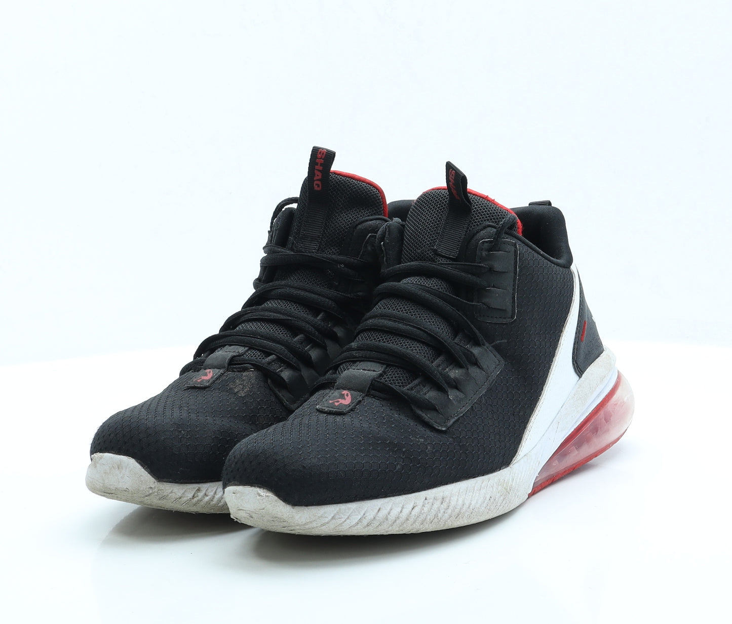 Shaq Mens Black Polyester Trainer UK 6 EUR 39