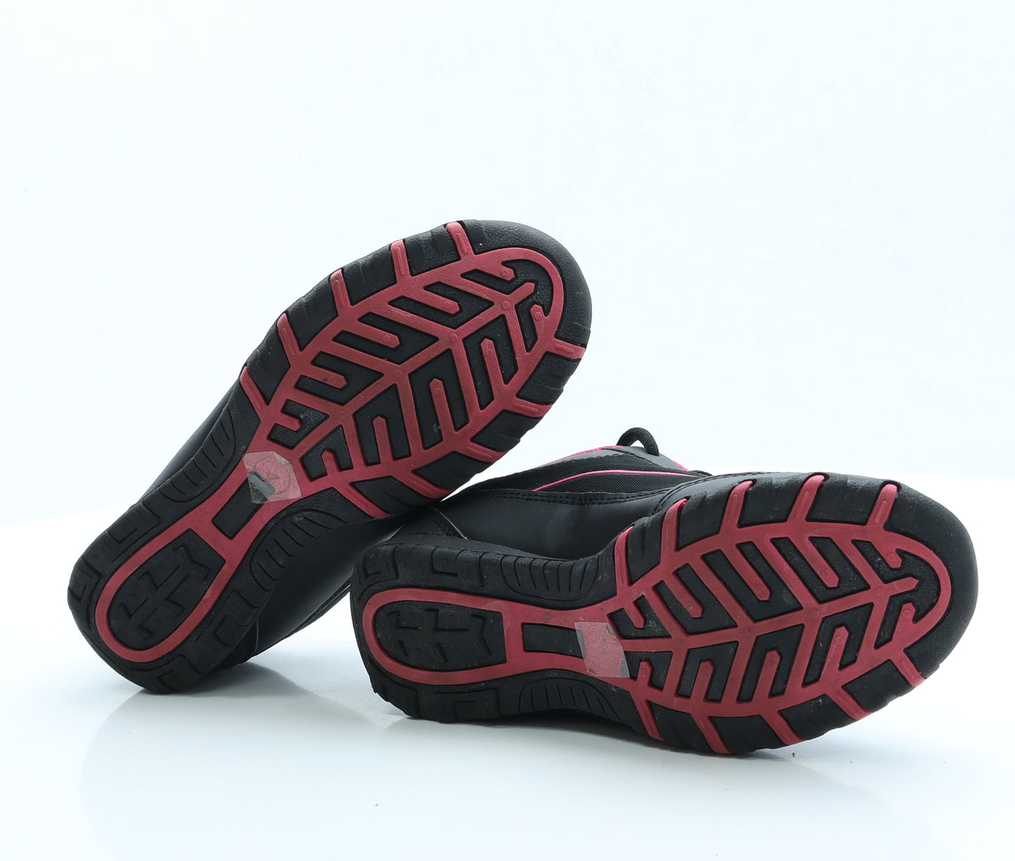 F&F Womens Black Polyester Trainer UK 4 EUR 36