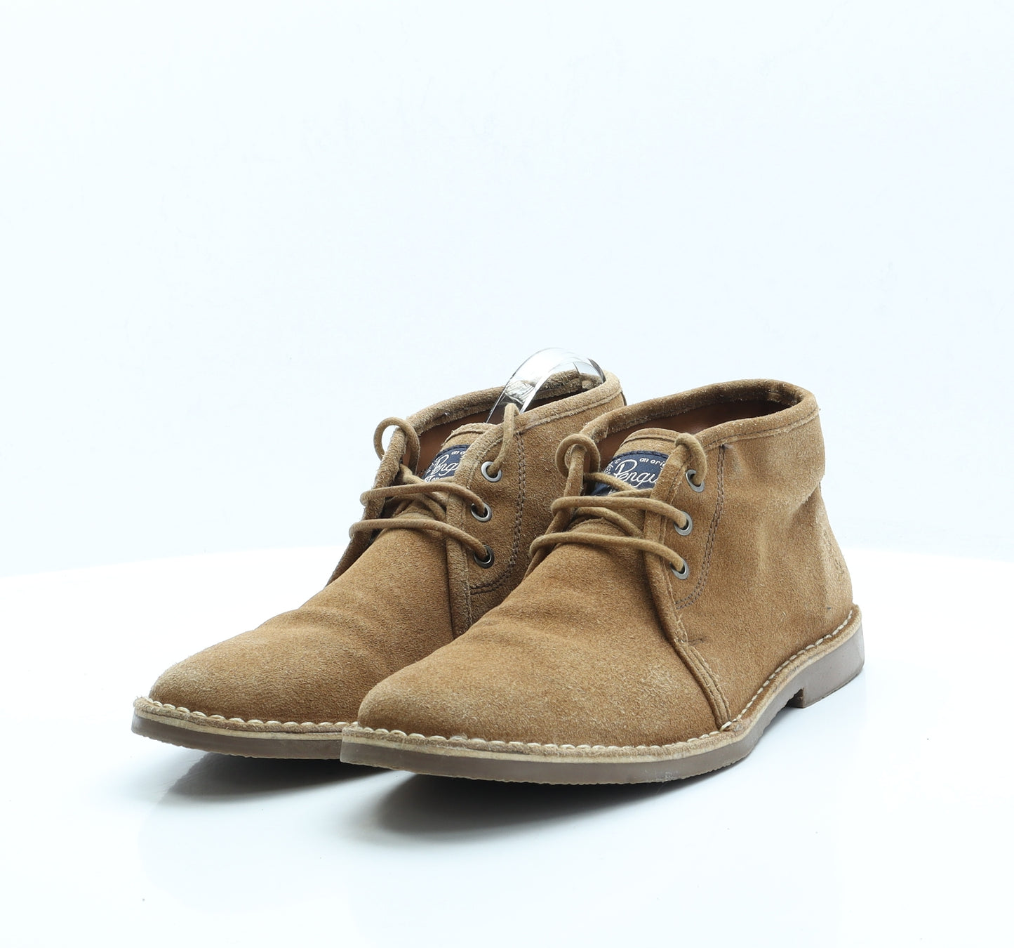 Penguin Womens Brown Faux Suede Desert Boot UK 9 EUR 43