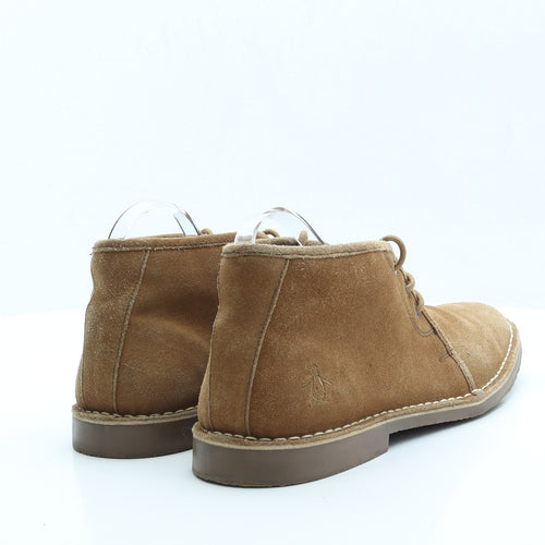 Penguin Womens Brown Faux Suede Desert Boot UK 9 EUR 43