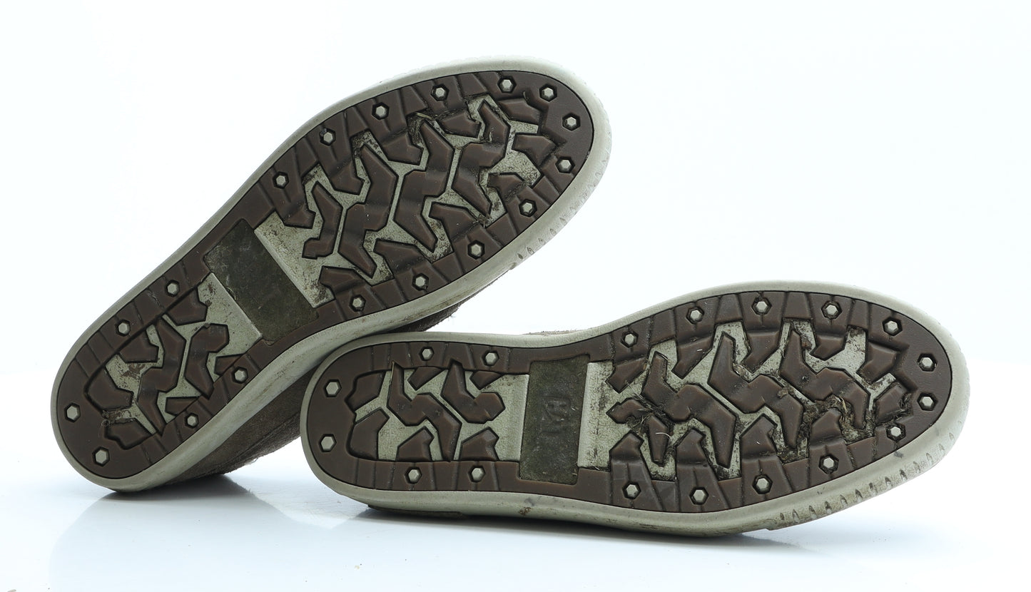 CAT Mens Brown Faux Suede Boat Shoe Casual UK 11 EUR 44