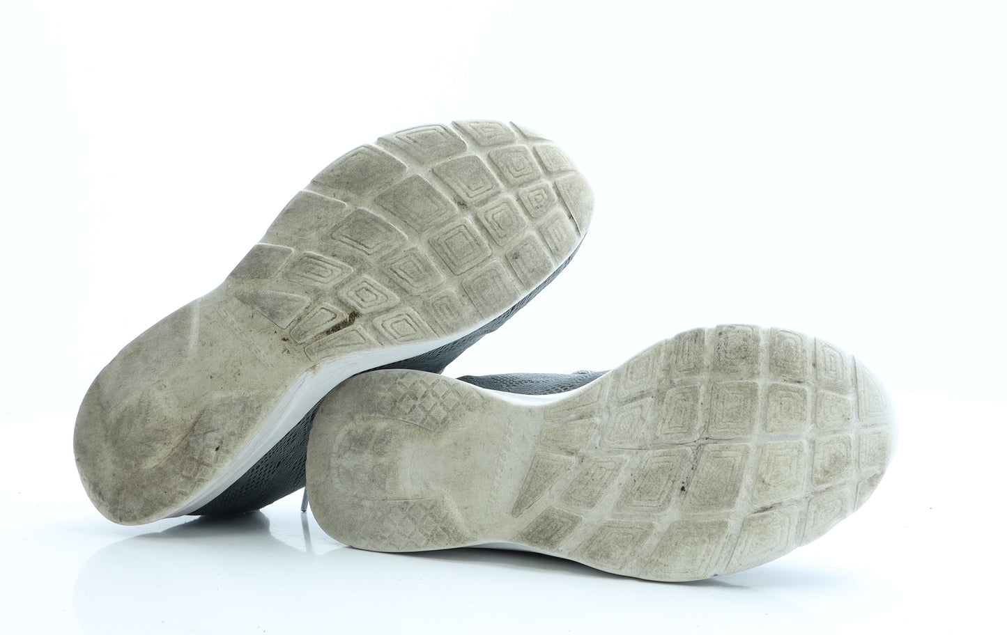 Skechers Womens Grey Polyester Trainer UK 7 EUR 40