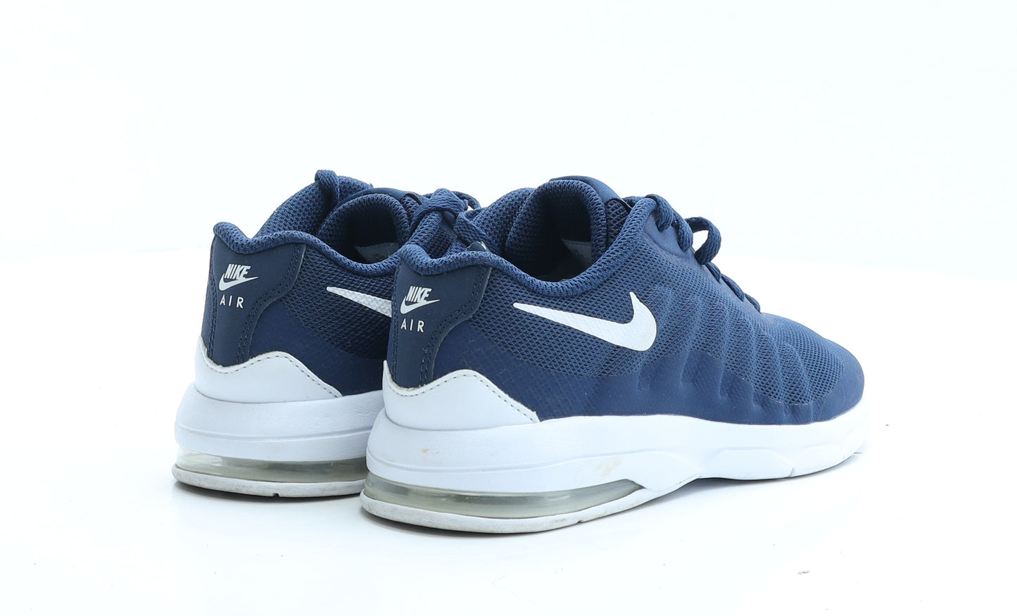 Nike Boys Blue Polyester Trainer UK 1 EUR 33