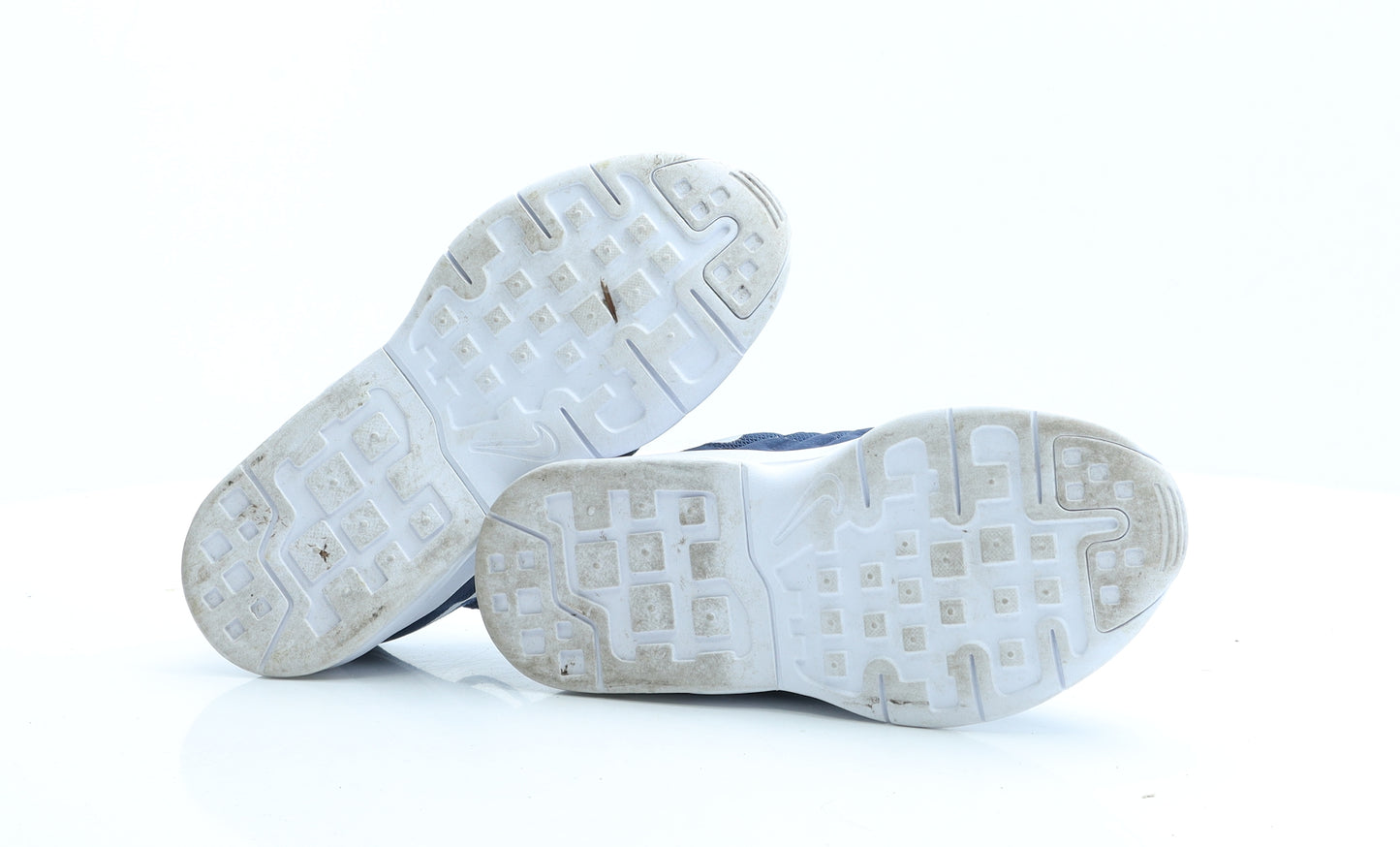 Nike Boys Blue Polyester Trainer UK 1 EUR 33