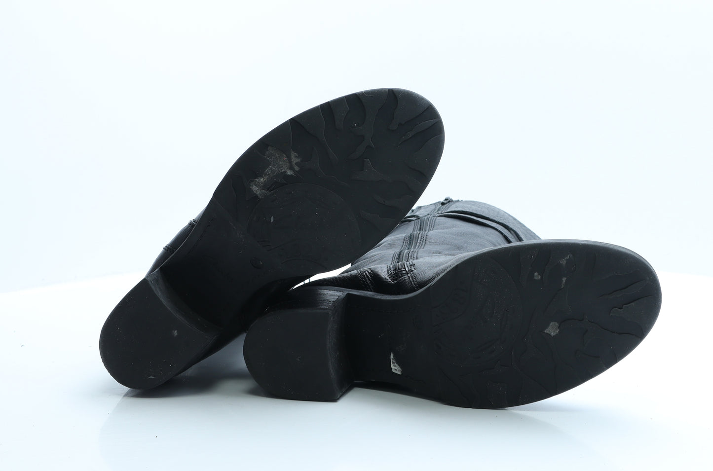 Clarks Womens Black Polyester Slip On Boot UK 8 EUR 42