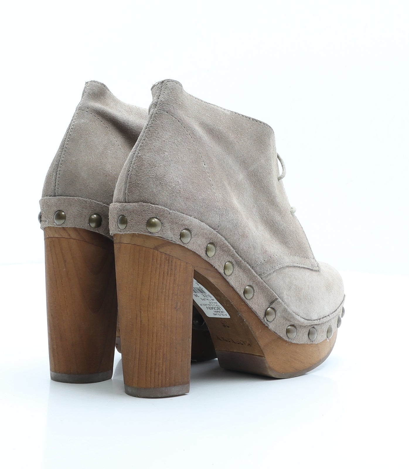 Dune Womens Brown Polyester Platform Boot UK 9 EUR 36