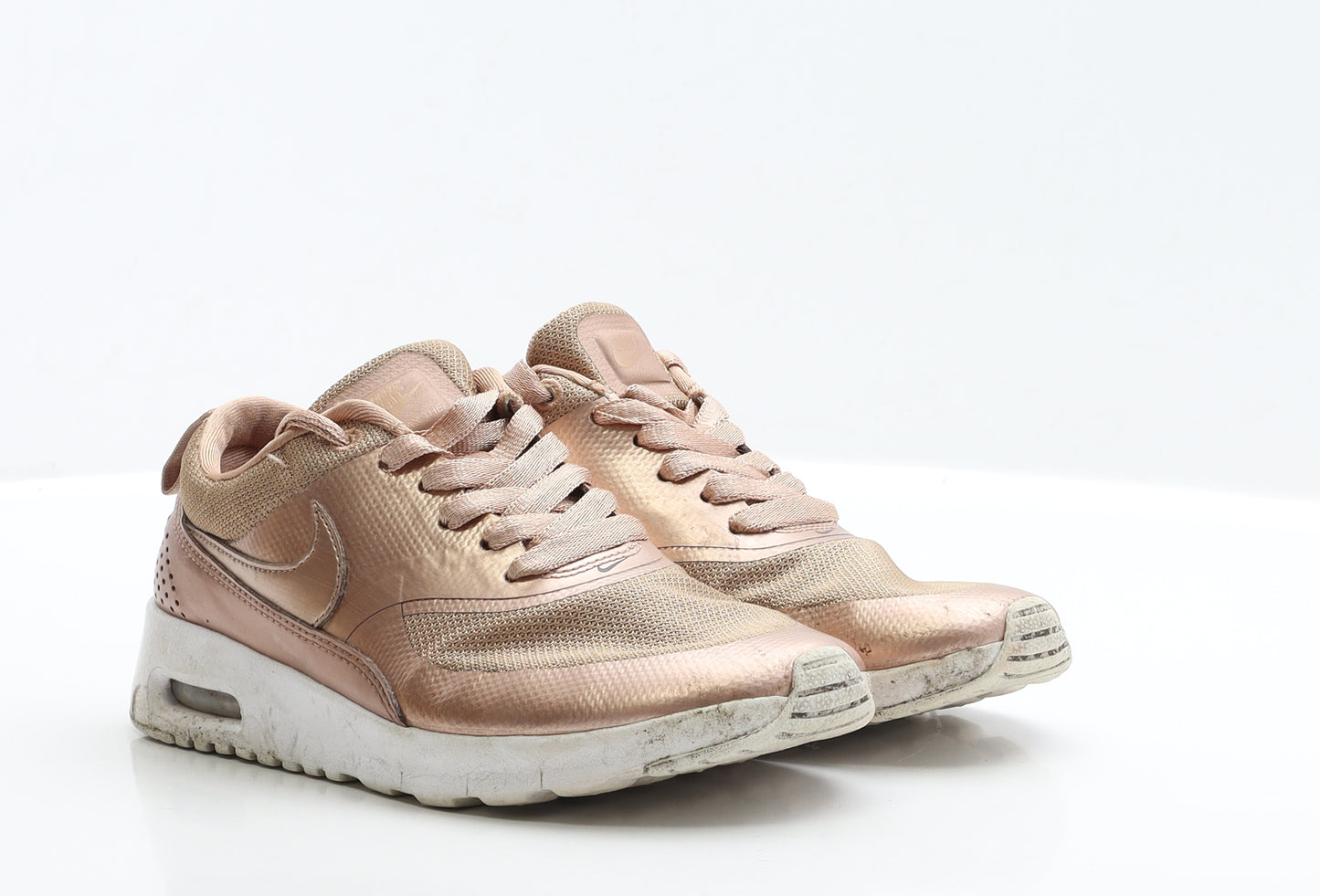 Nike Womens Pink Polyester Trainer UK 4 EUR 36