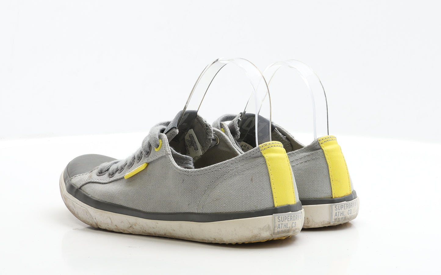 Superdry Mens Grey Fabric Trainer UK 7 EUR 41
