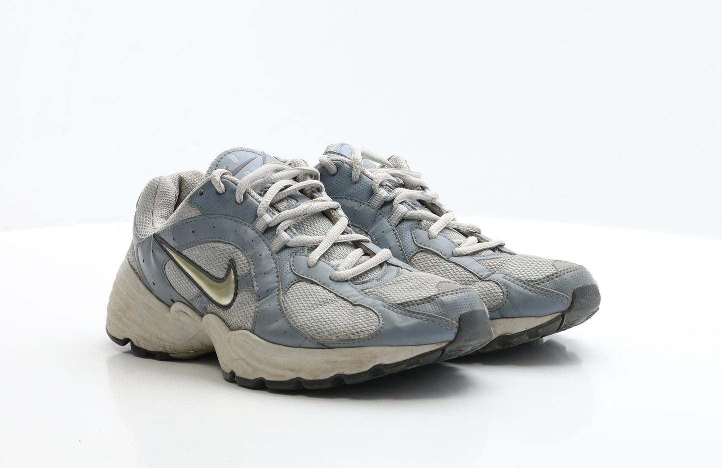 Nike Womens Blue Polyester Trainer UK 7 EUR 41