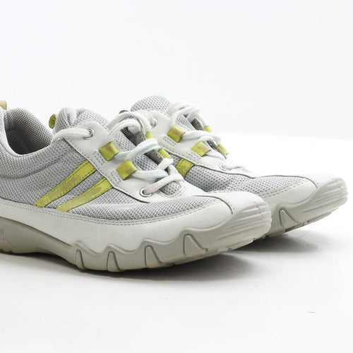 Hotter Womens Grey Polyester Trainer UK 6.5 EUR 40