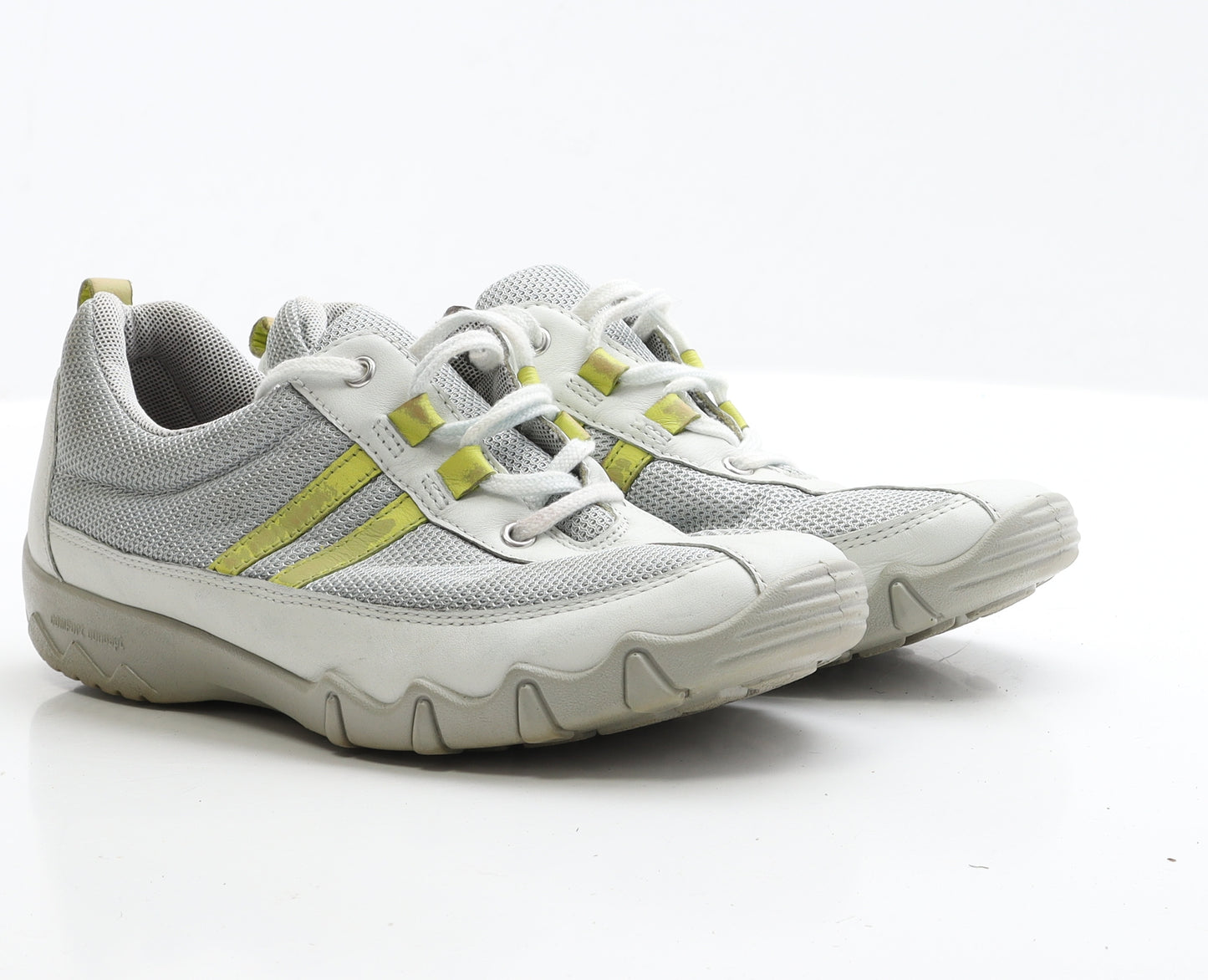 Hotter Womens Grey Polyester Trainer UK 6.5 EUR 40