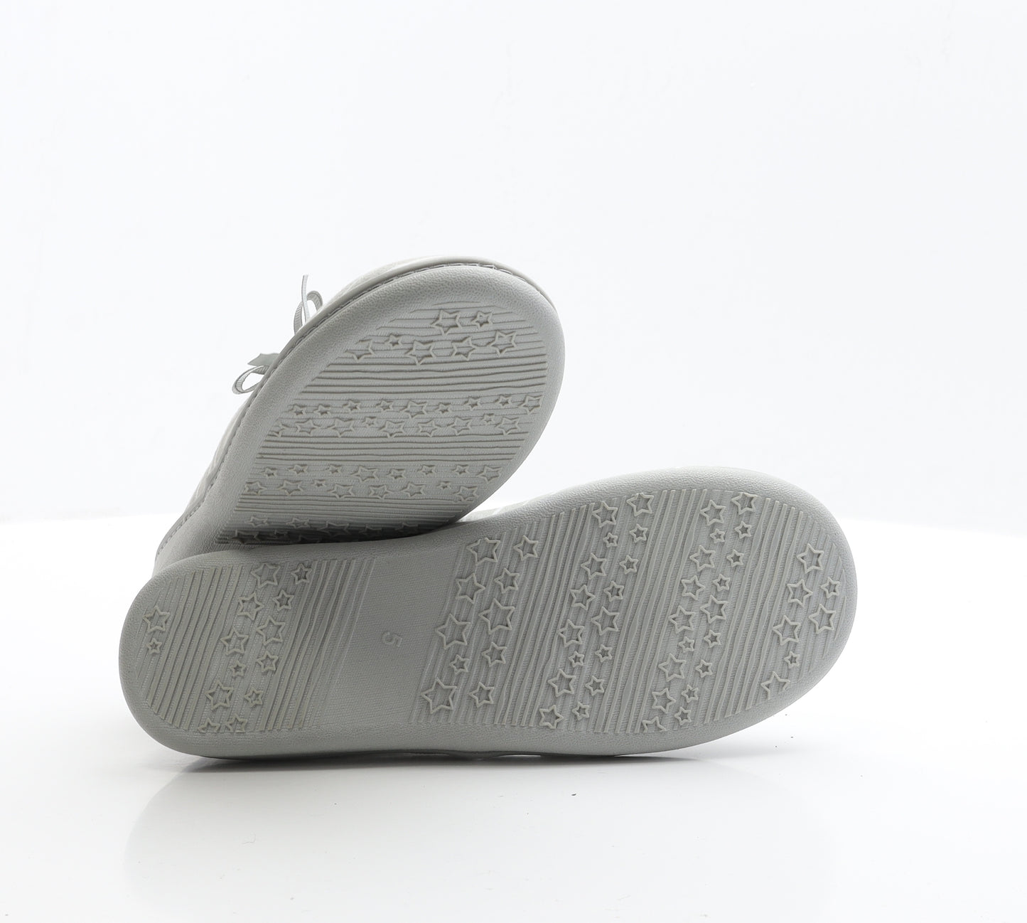 TU Womens Grey Polyester Slip On Slipper UK 38