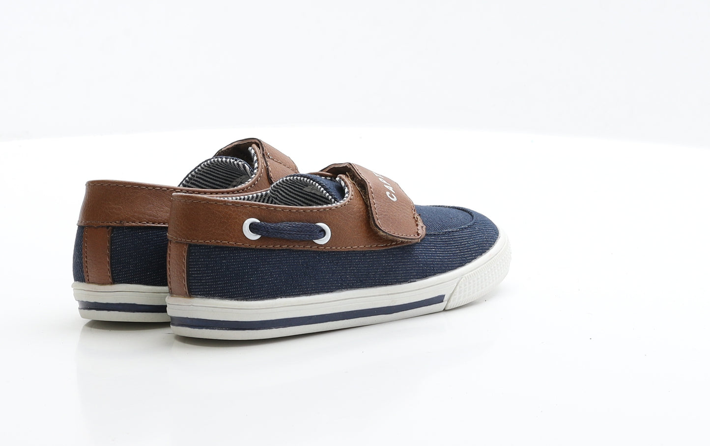 Soviet Boys Blue Fabric Loafer Casual UK 8 EUR 26
