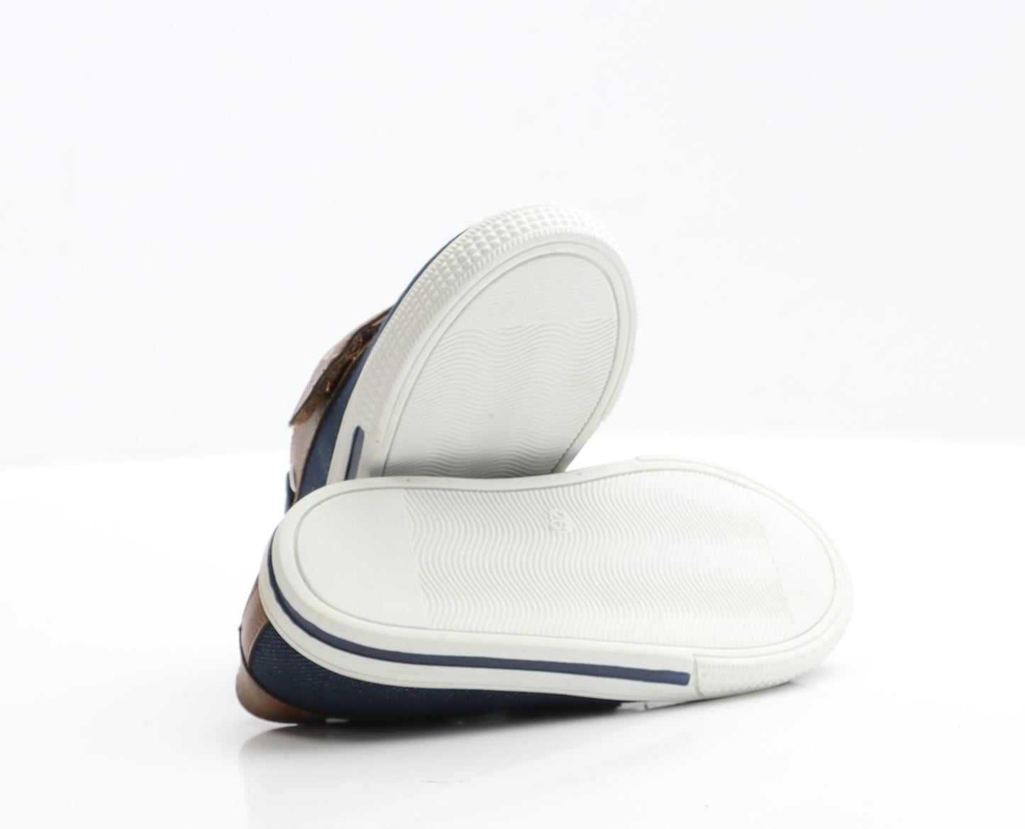 Soviet Boys Blue Fabric Loafer Casual UK 8 EUR 26