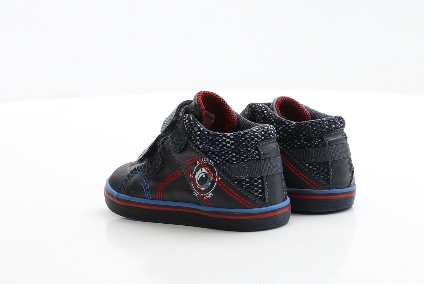 Pablosky Boys Blue Leather Trainer UK 5.5 EUR 22