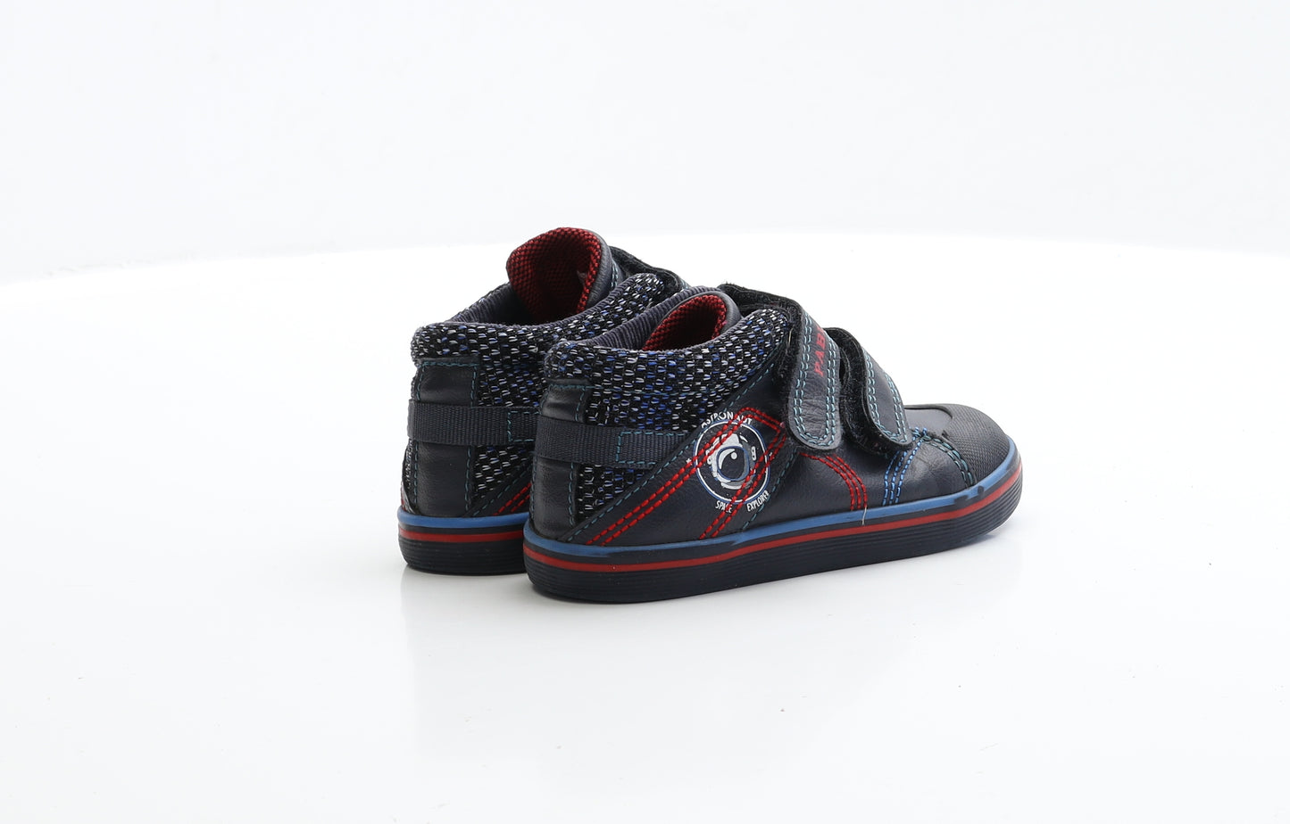 Pablosky Boys Blue Leather Trainer UK 5.5 EUR 22