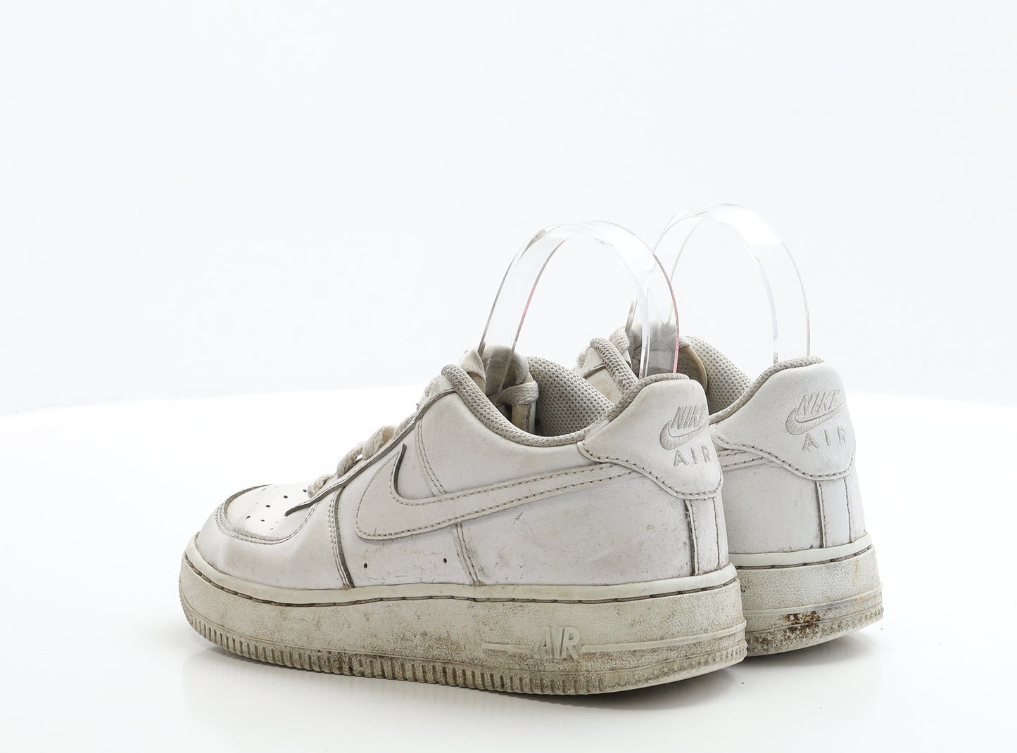 Nike Girls White Polyester Trainer UK 3 EUR 35